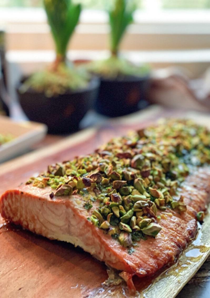 Epic Spice Baked Maple Apple Salmon